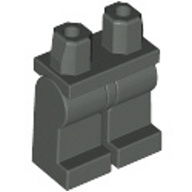 Lego nohy, tmavě šedá (4105296)